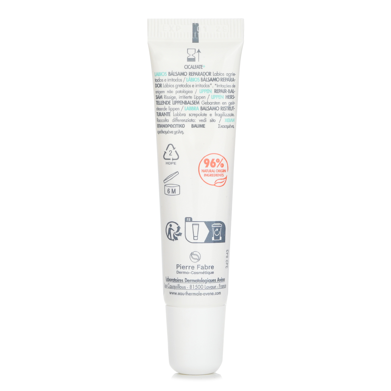 Avene Cicalfate+ Lips Repair Lip Balm 12ml