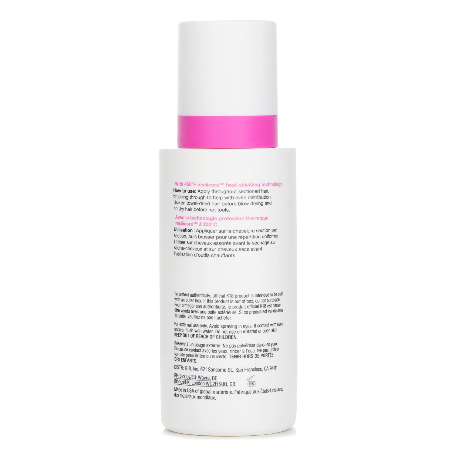 K18 HeatBounce Conditioning Heat Protectant 236ml