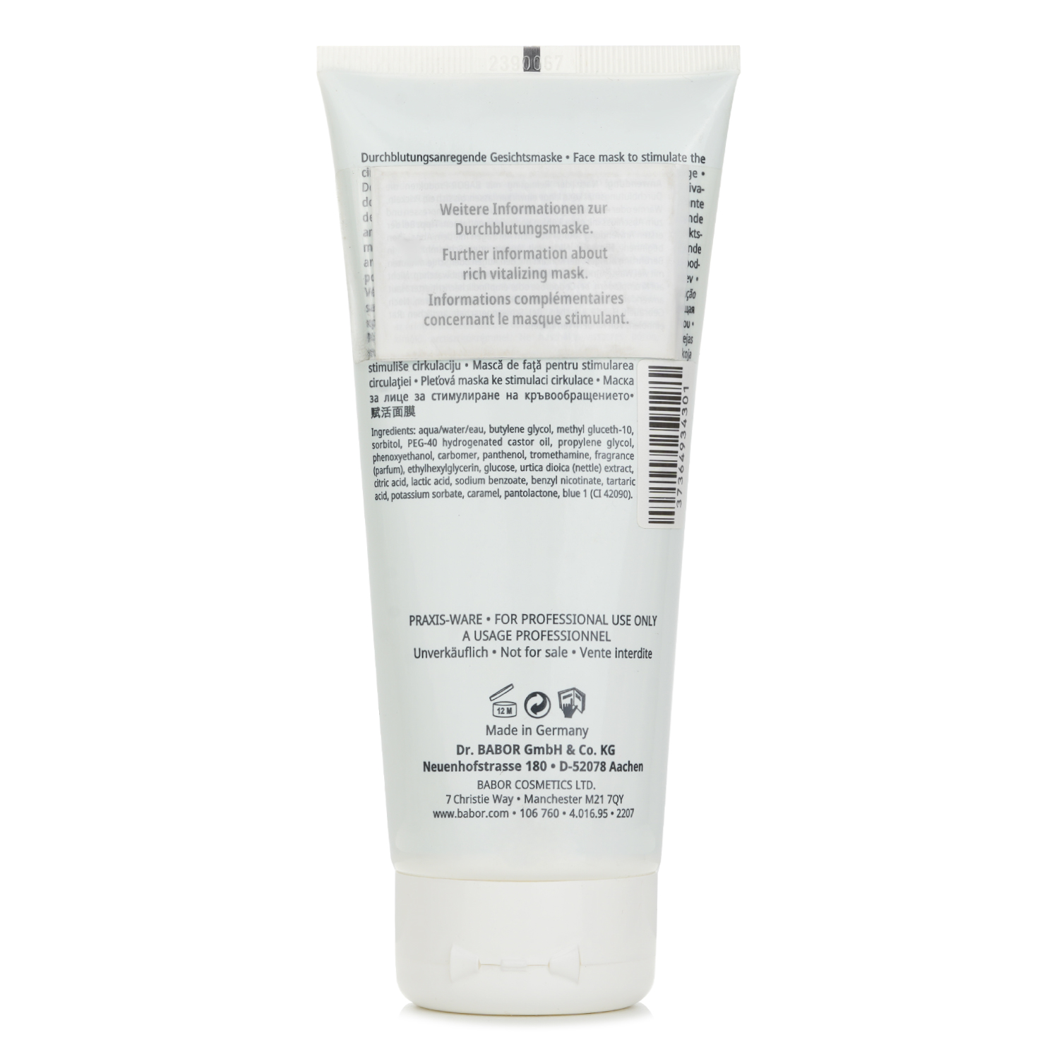 Babor Rich Vitalizing Mask 200ml