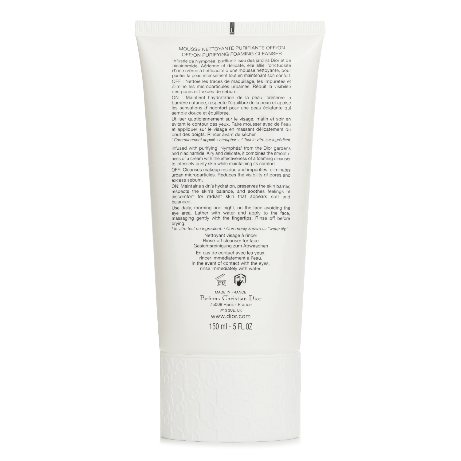 Christian Dior La Mousse Off/On Foaming Cleanser 150ml