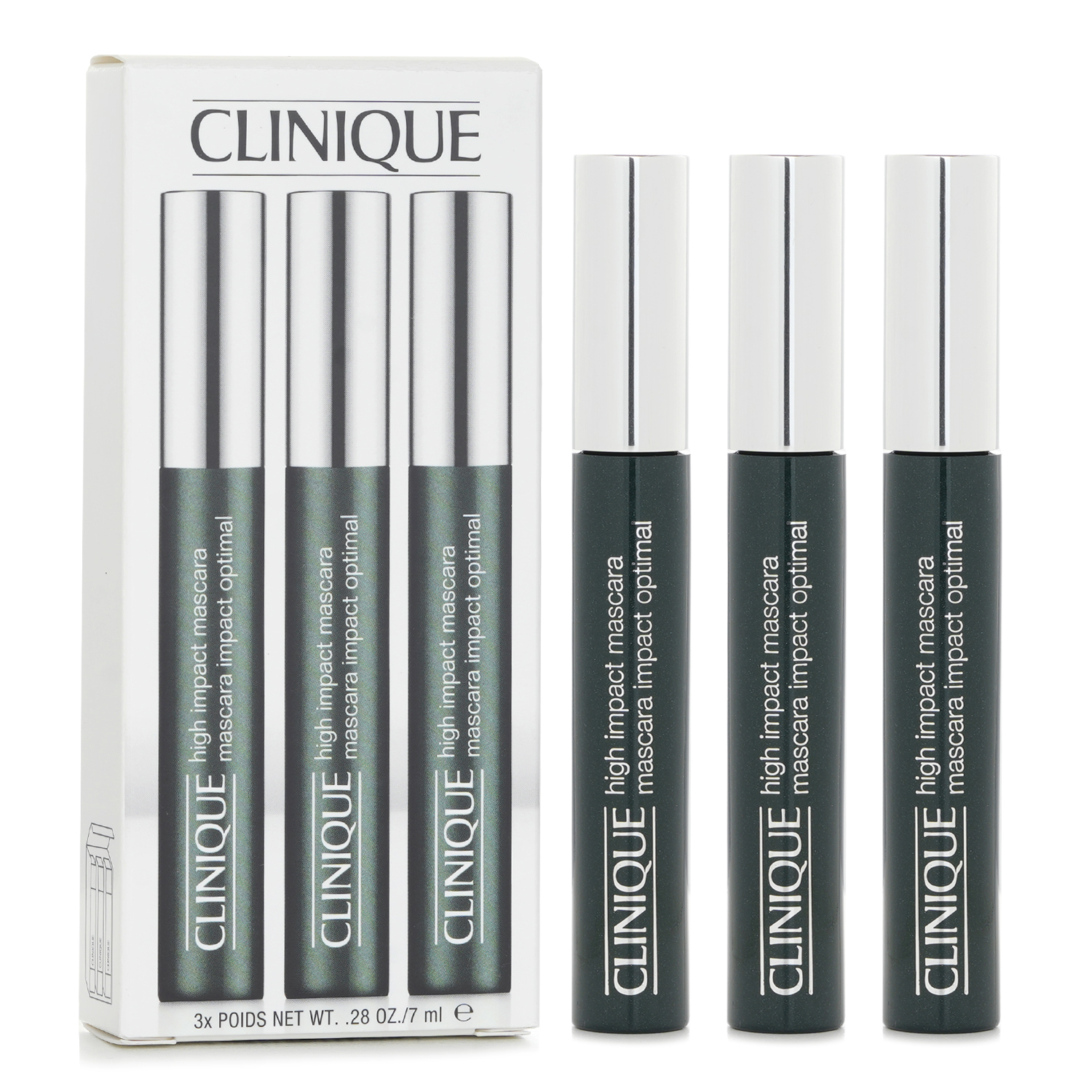 Clinique High Impact Mascara 7ml x 3