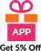 App 5% Off